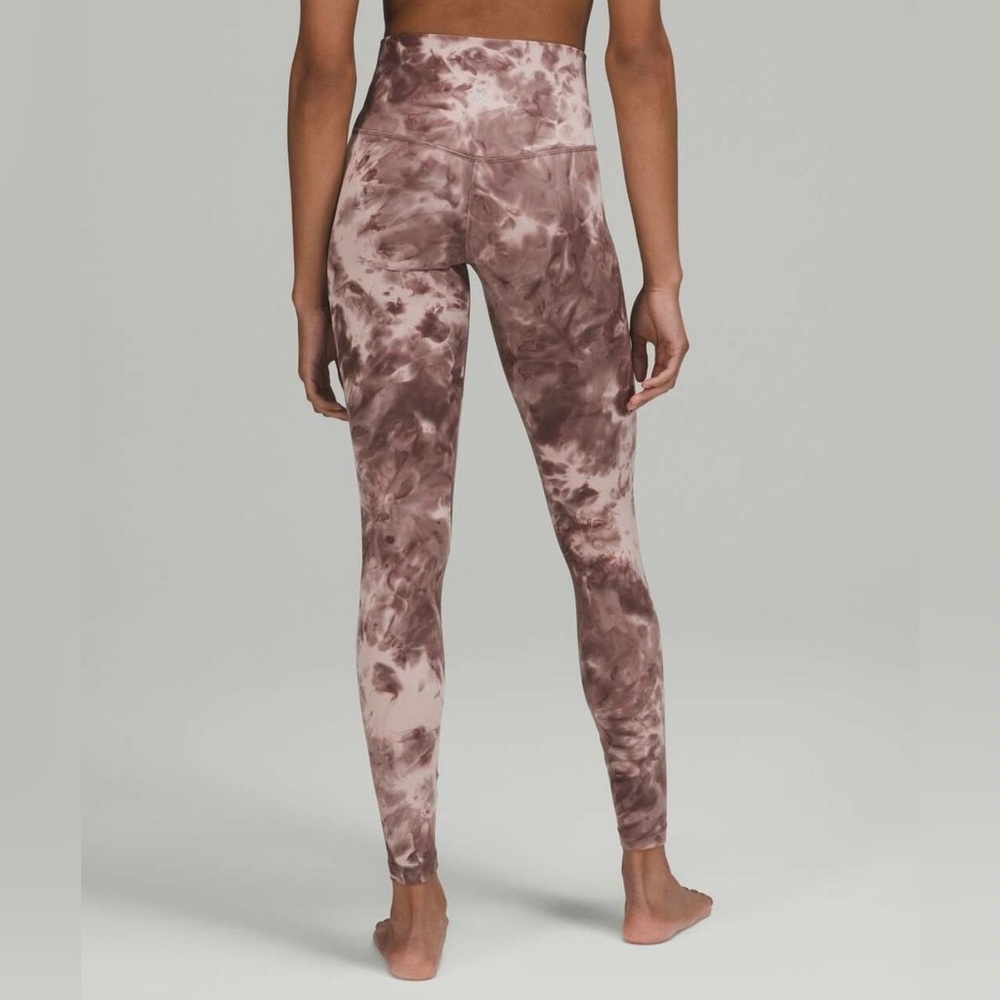 Lululemon Align High-rise Pant 25" Diamond Dye Mink Bery Lunar Rock Shadow Grey
